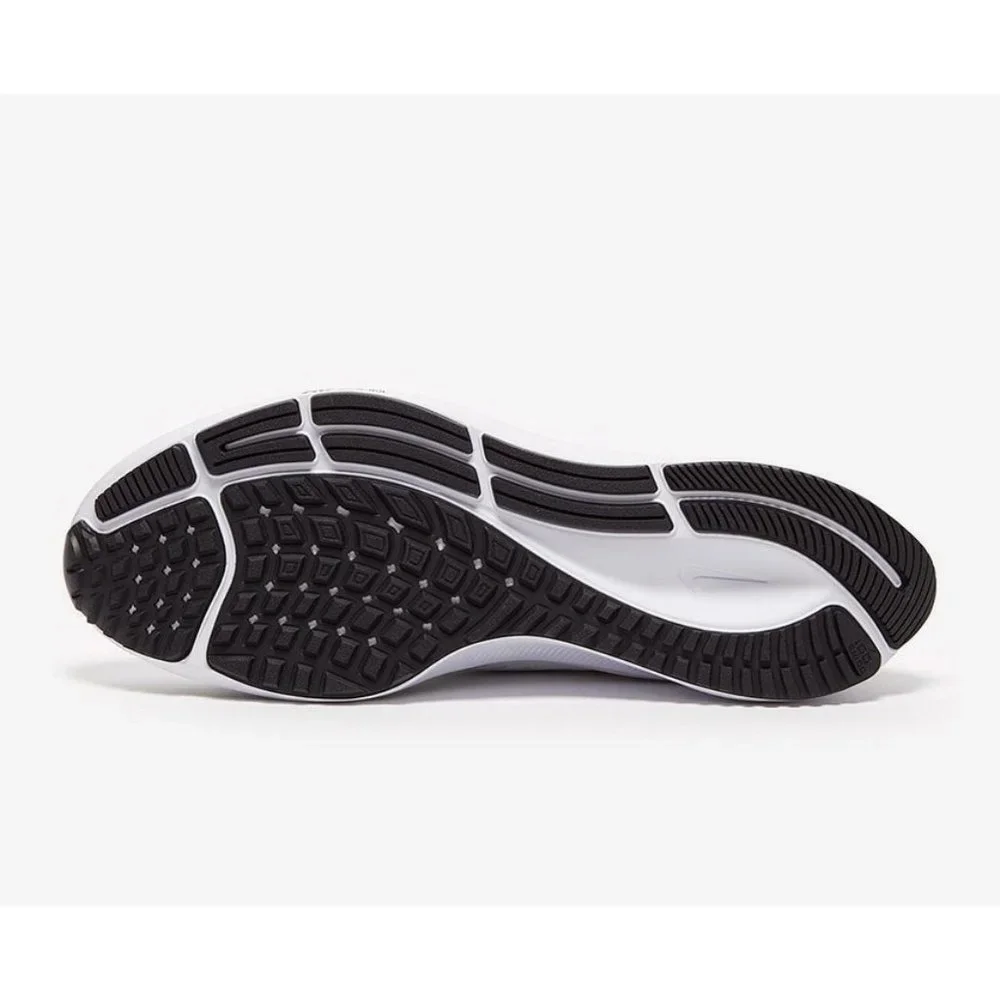 Nike Air Zoom Pegasus 37 Men's Shoes Sneakers Running White Black BQ9646-100 - Picture 4 of 5